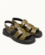 Sandale Stilano Olive - Image 3